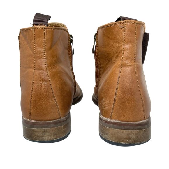 Steve Madden Ankle Boots Mens 9.5 Brown Side Zip‎ Chelsea Smart Casual main image 6